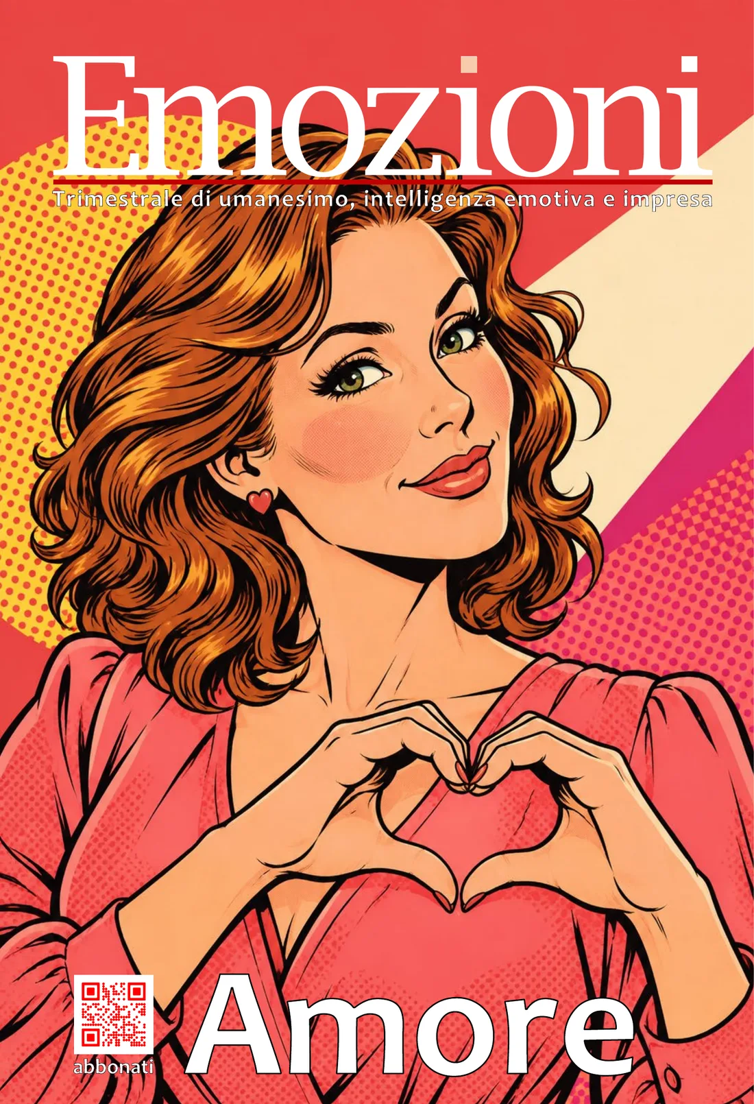 Copertina di Emozioni N.25, Amore, autunno 2026.